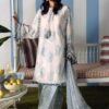 Maria B Sky Blue Digital Printed Lawn Collection Replica