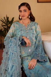 Alternative view of Nureh Tiedie Printed  Lawn Collection Replica