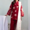 Zara By Shahjahan Red Printed Lawn Collection Replica