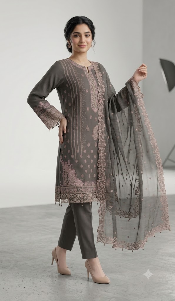Alternative view of Shrenz Grey Luxury Banadora Collection Replica