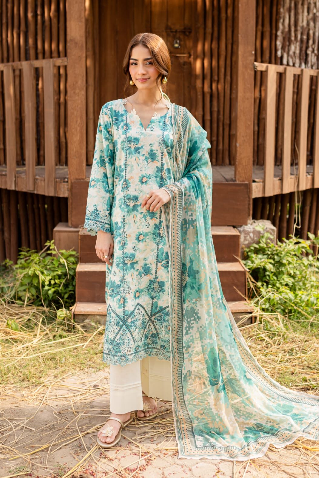 Baroque Multi Luxury Lawn Collection Replica