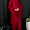 Shrenz 3 Piece Stitched Silk Pret Collection