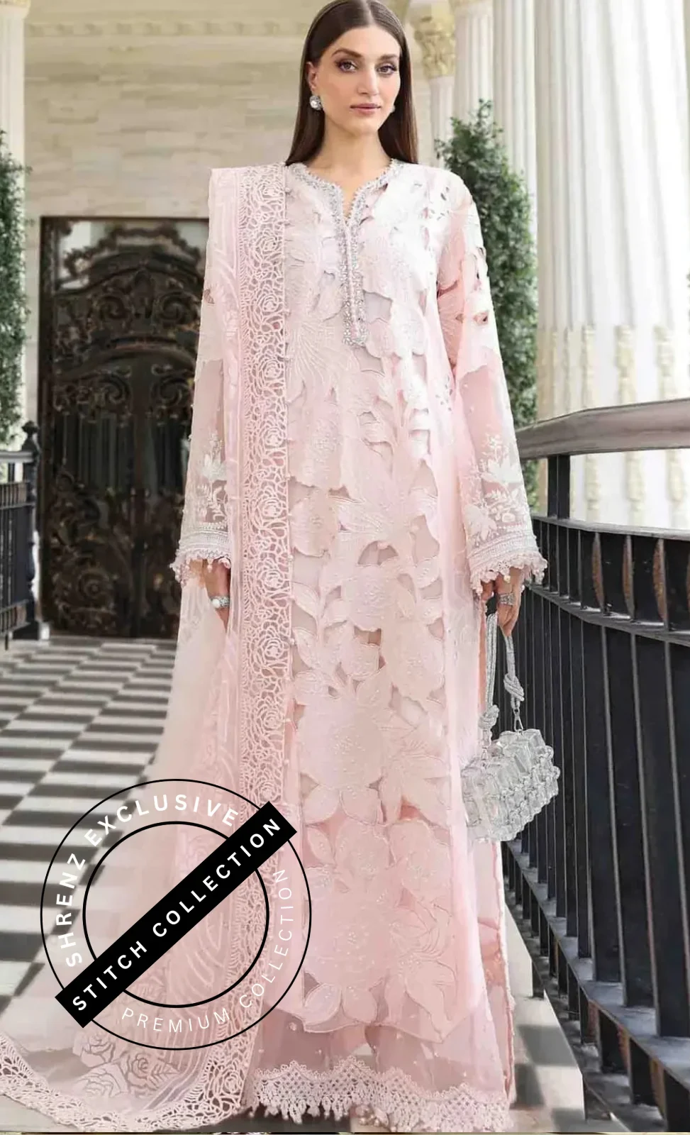 Shrenz 3 Piece Stitched Lawn Pret Collection