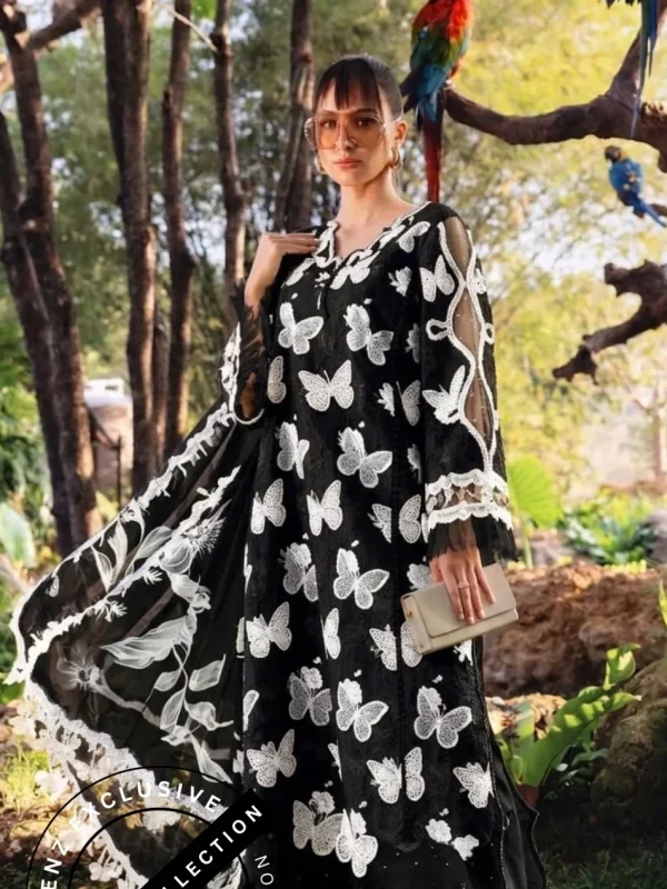 Shrenz 3 Piece Stitched Lawn Pret Collection