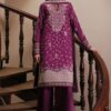 Afrozeh Shocking Pink Luxury Lawn Collection Replica