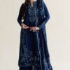 Pakeeza Zinc Blue Luxury Lawn Collection Replica