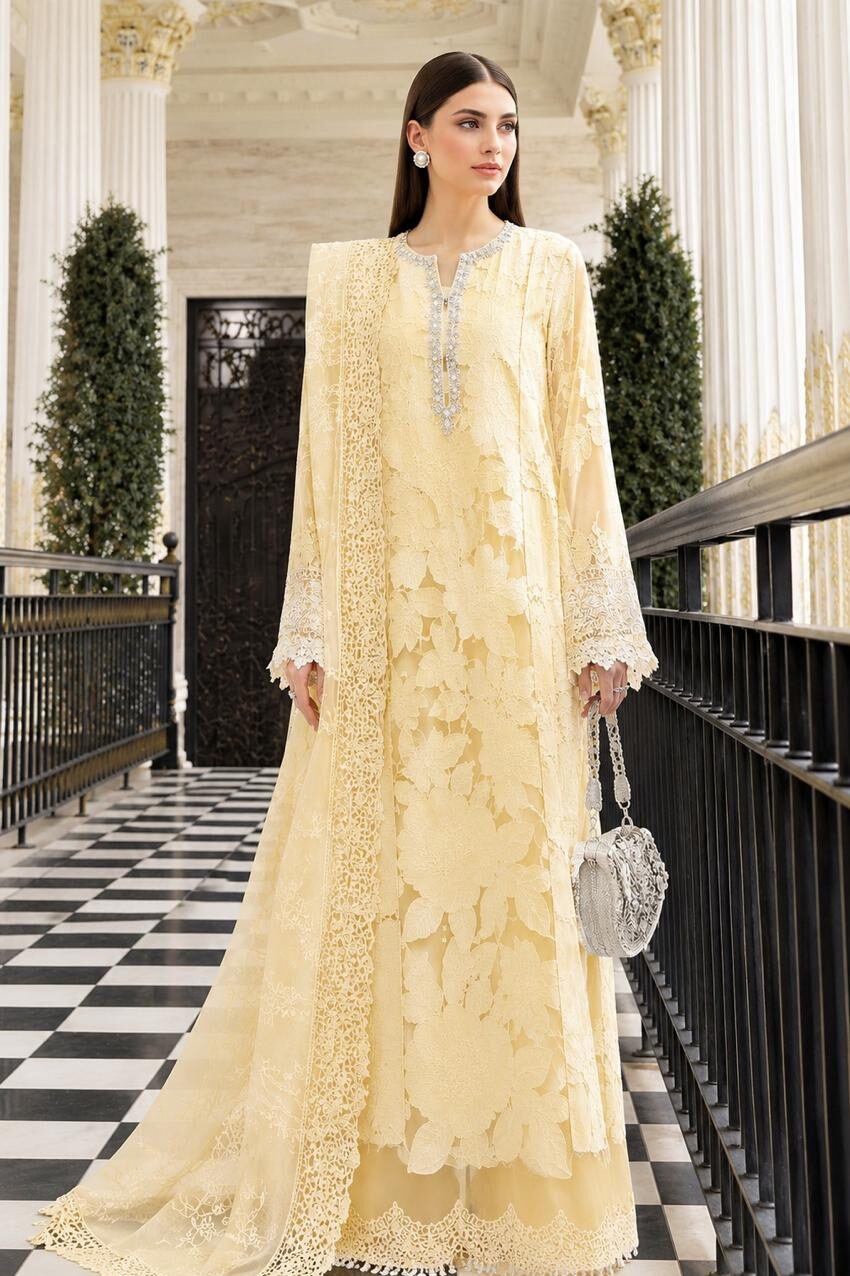 Maria B Pink Luxury Lawn Collection Replica
