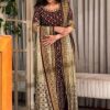 Haris Shakeel Shocking Pink Chiffon Formal Collection Replica