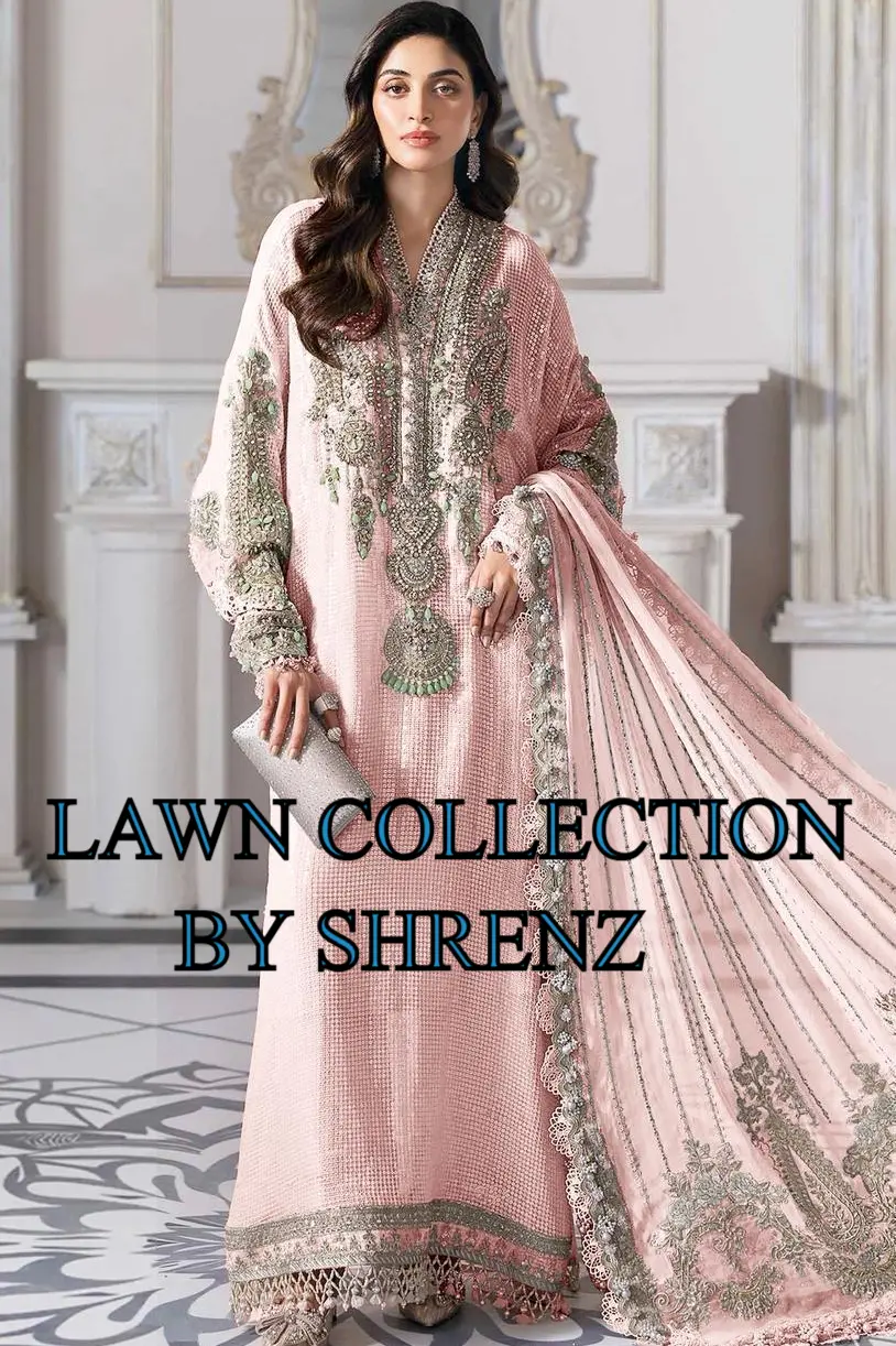 Maria B Pink Luxury Lawn Collection Replica