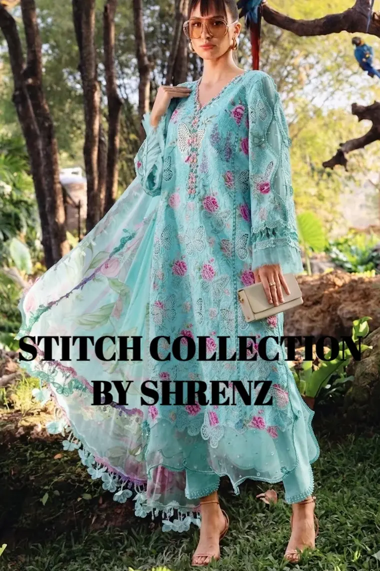 Shrenz 3 Piece Stitched Lawn Pret Collection
