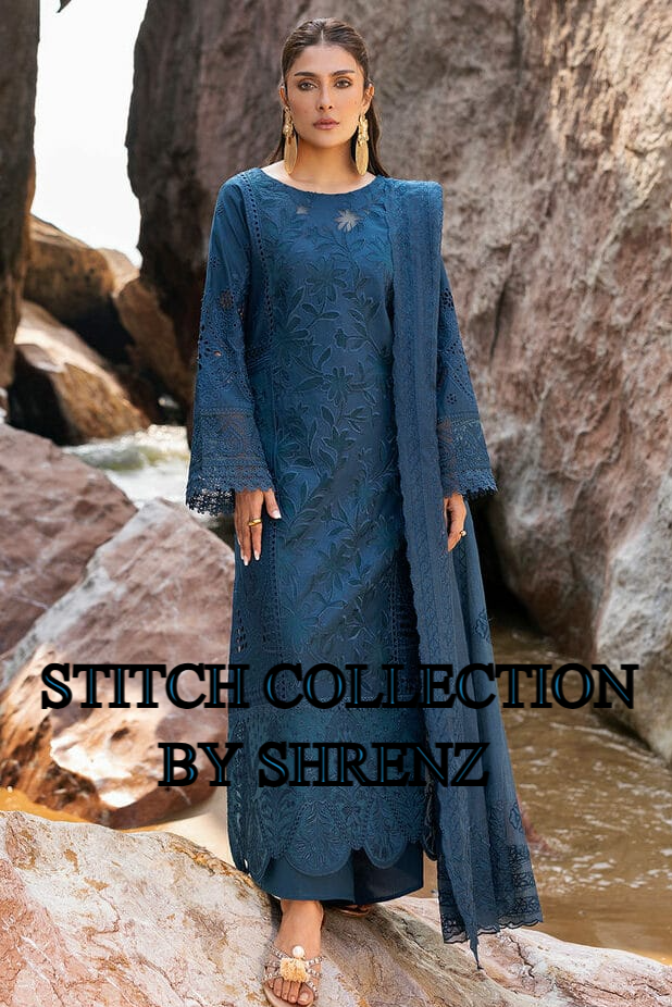 Shrenz 3 Piece Stitched Lawn Pret Collection