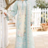 Afrozeh Sky Blue Luxury Printed Lawn Collection Replica