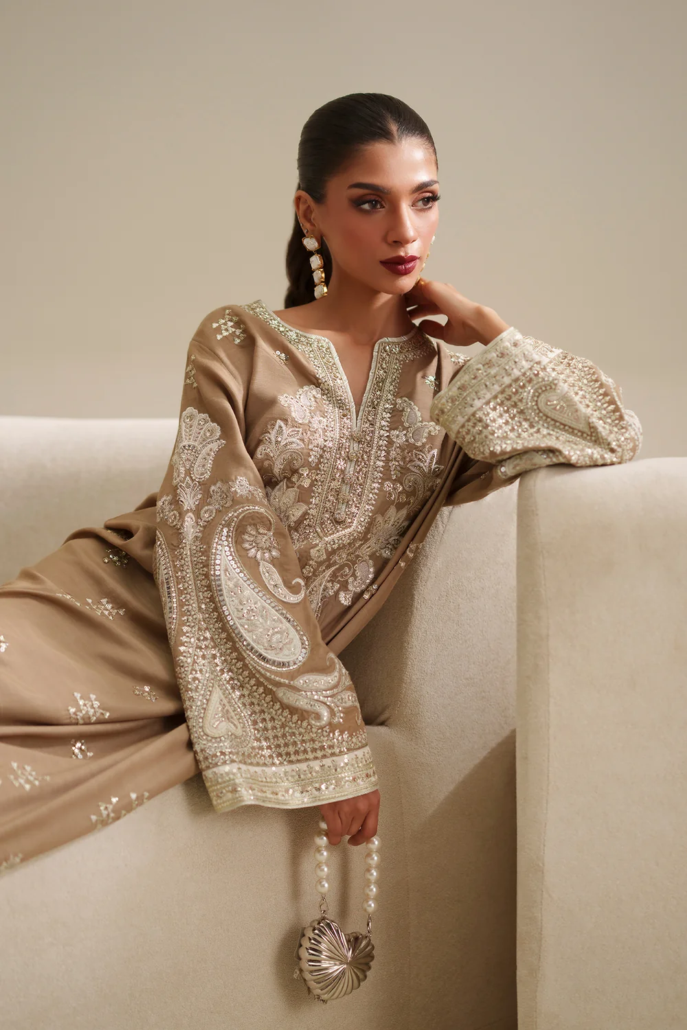 Ethnic Skin Silk Formal Collection Replica - Image 4