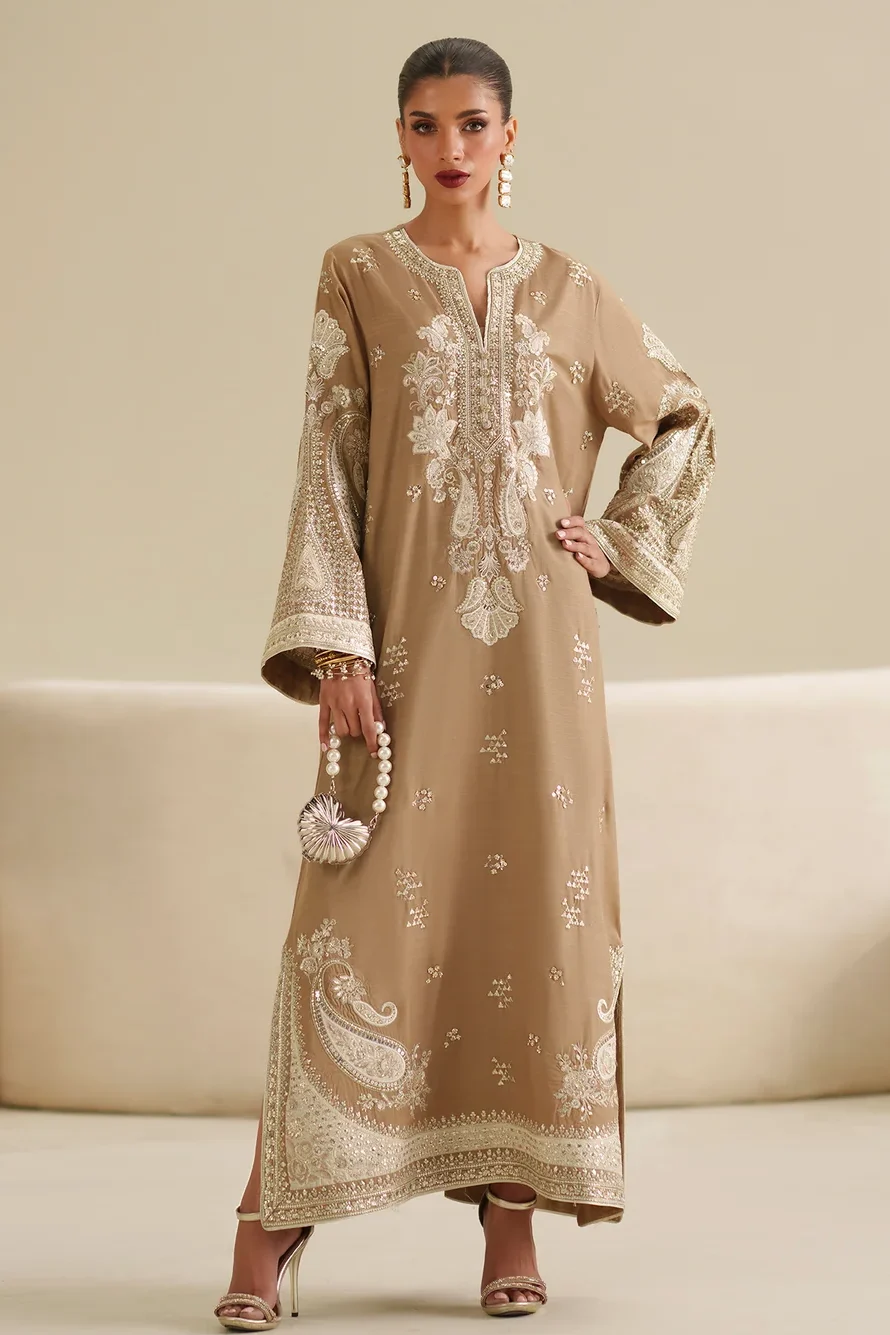 Ethnic Skin Silk Formal Collection Replica