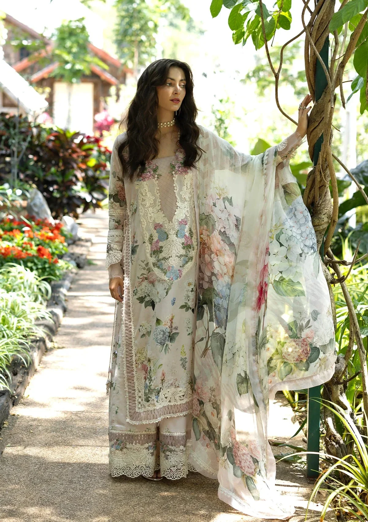 Elaf Skin Luxury Printed  Lawn Collection Replica
