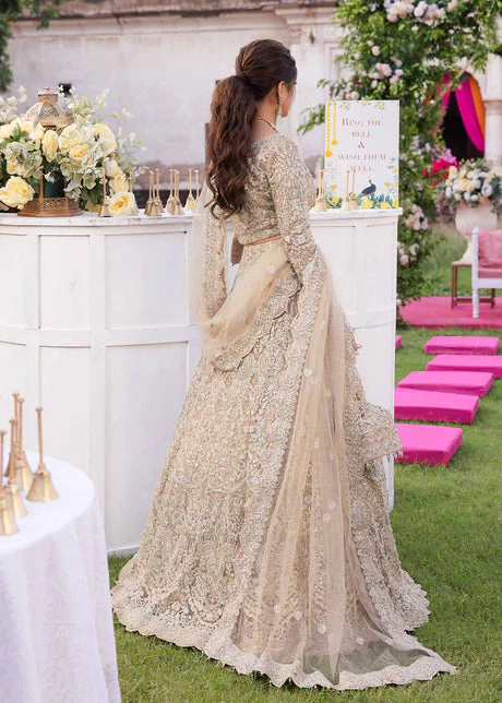 Alternative view of Kanwal Malik Skin Soft Net Formal Collection Replica