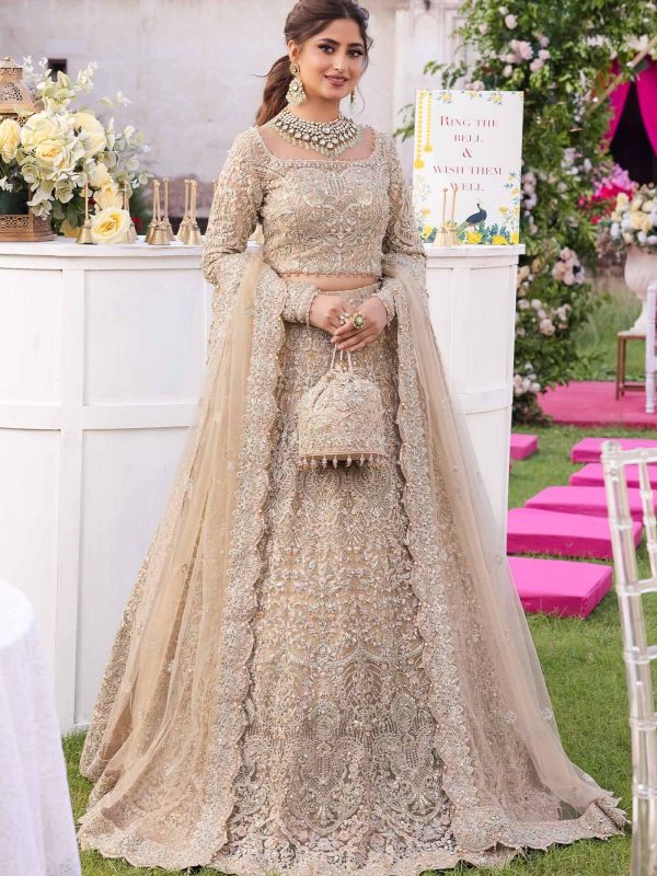 Kanwal Malik Skin Soft Net Bridal Collection Replica
