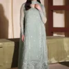 Azure Seagreen Chiffon Formal Collection Replica