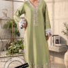 Shrenz 3 Piece Stitched Sheesha Silk  Pret Collection