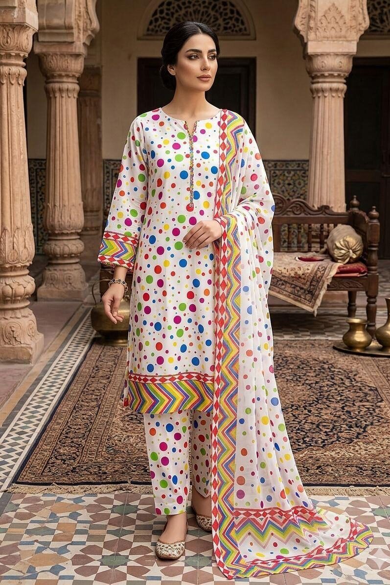 Shrenz Multi Swiss Lawn Collection Replica