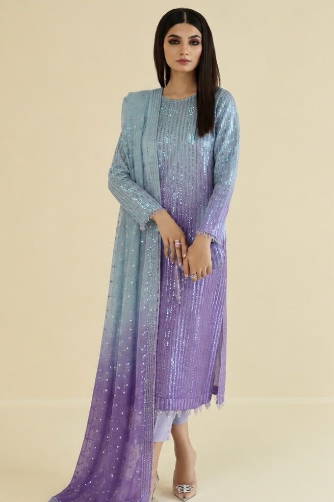 Baroque Tie-N-Die Net Formal Collection Replica