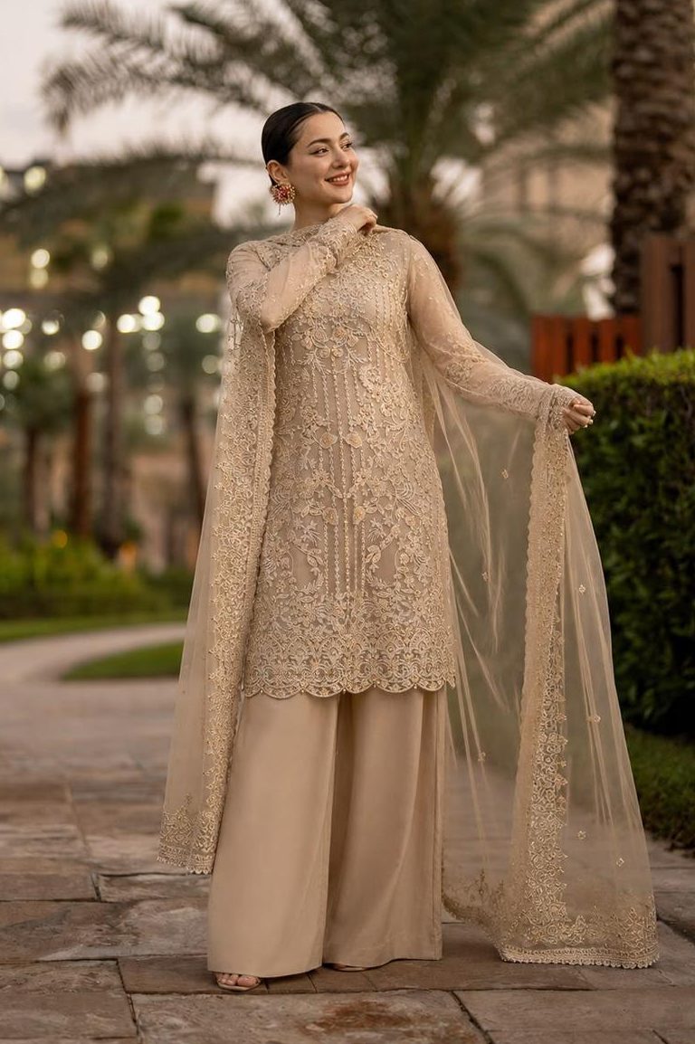 Shrenz Skin Organza Formal Collection Replica