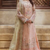 Imrozia Peach Silk Formal Collection Replica