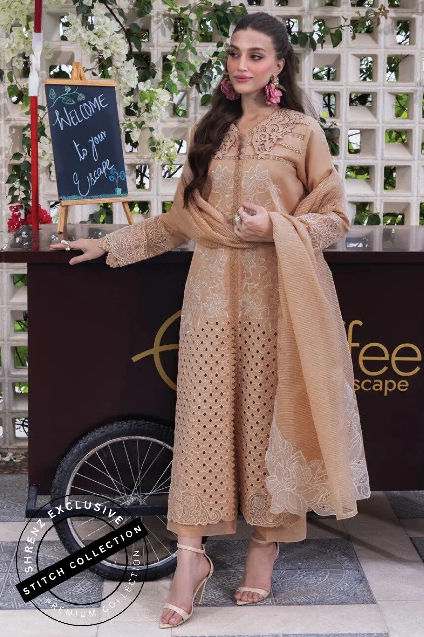 Shrenz 3 Piece Stitched Lawn Pret Collection