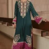 Ethnic Seagreen Silk Formal Collection Replica