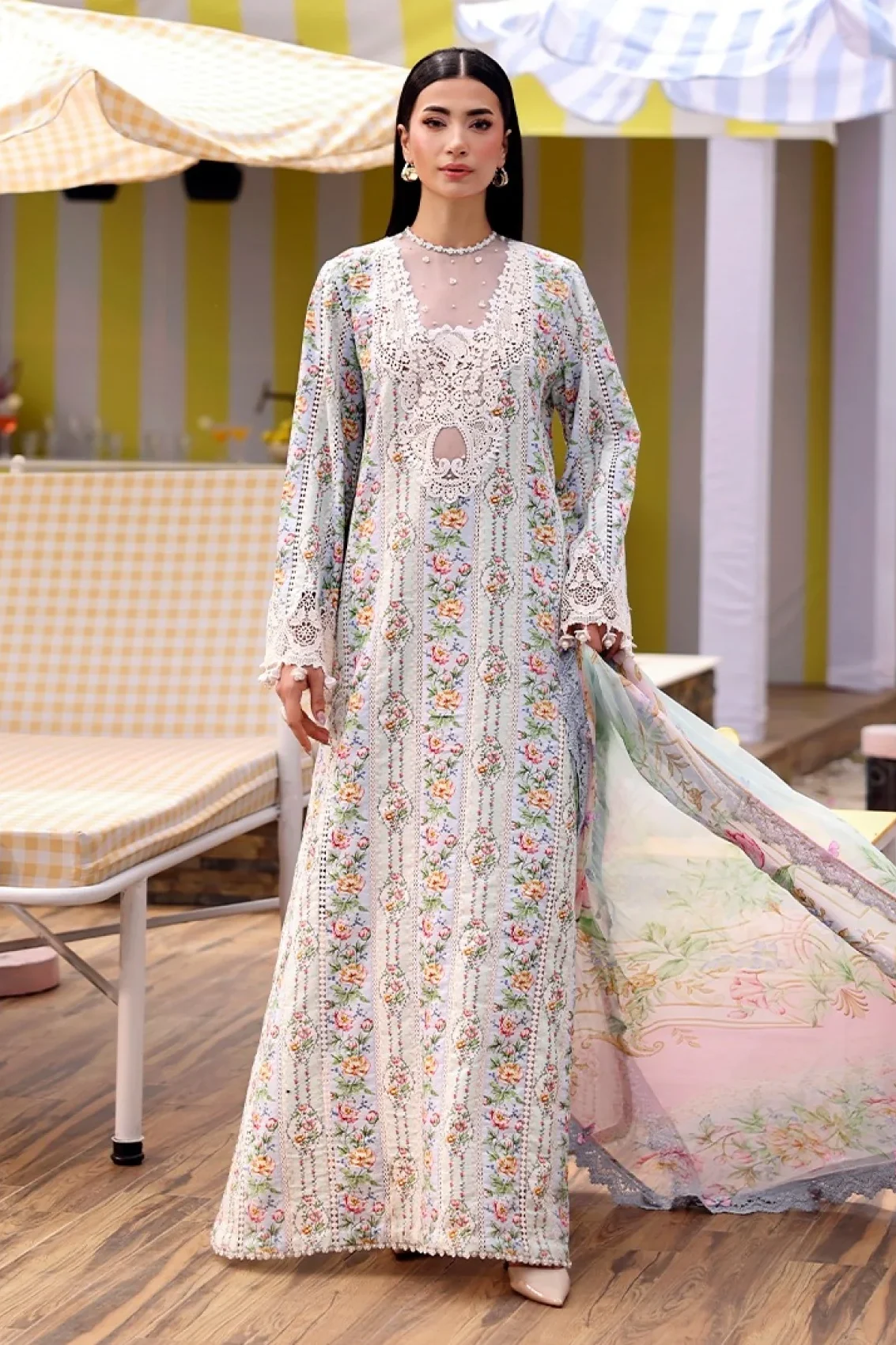 Maria B White Luxury Lawn Collection Replica
