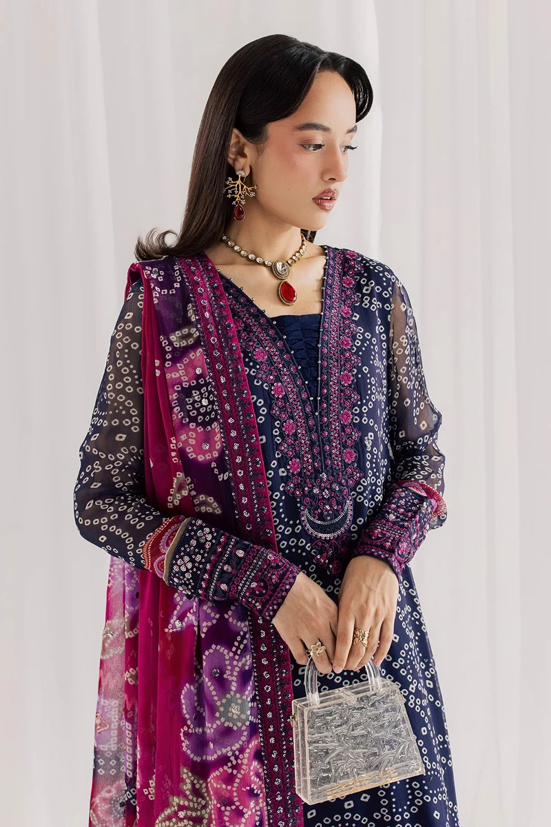 Nureh Black Chiffon Formal Collection Replica - Image 3