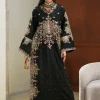 Ethnic Black Silk Formal Collection Replica