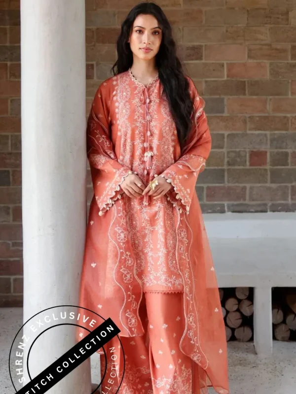 Shrenz 3 Piece Stitched Lawn Pret Collection