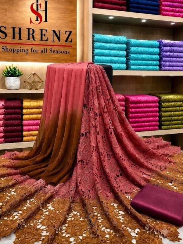 Shrenz Multi Tie-N-Die Croche Formal Collection Replica
