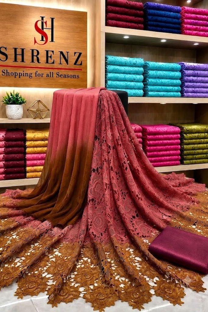 Shrenz Multi Tie-N-Die Croche Formal Collection Replica