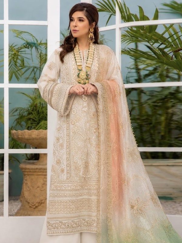 Shrenz White Net Formal Collection Replica