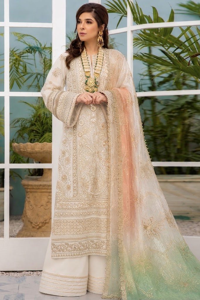 Shrenz White Net Formal Collection Replica