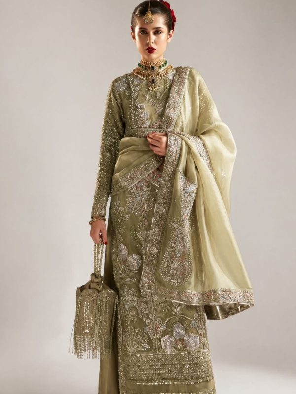 Shrenz Mehendi Organza Bridal Collection Replica