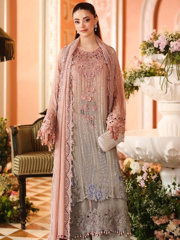 Maria B Tie-N-Dye Chiffon Formal Collection Replica
