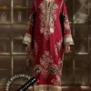 Shrenz 3 Piece Stitched Silk Pret Collection