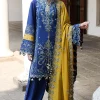 Shrenz Royal Blue Winter Formal Collection Dhanak Replica