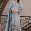 Aneela's Ice Blue Silk Formal Collection Replica