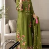 Shrenz 3 Piece Stitched Silk Pret Collection