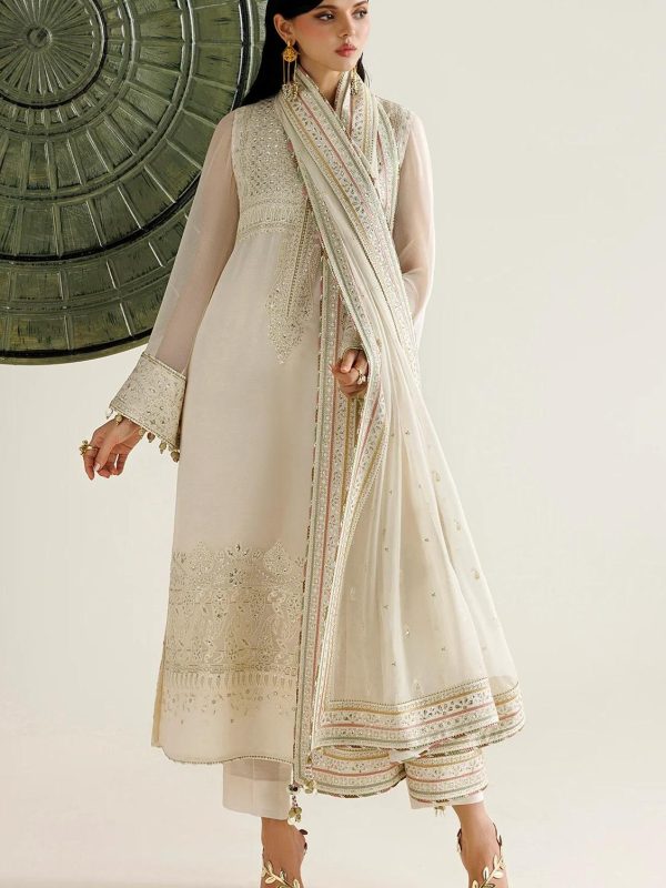 Jazmin White Chiffon Formal Collection Replica