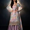 Shrenz Multi Cutdana Sheesha Silk Formal Collection Replica