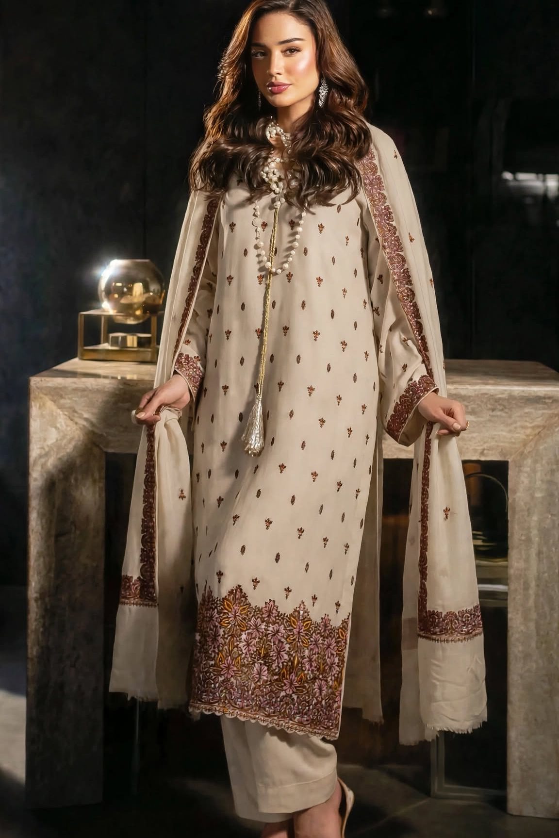 Pashmina kaani Skin Luxury Collection By Shrenz